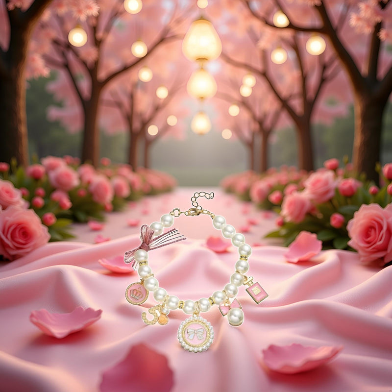 1Pc Pink Medium Dogs Pearl Collars Pet Pearl Dog Princess Bow Necklace Cute Collar Puppy Accessories Cat Jewelry Pearls Neck Strap for Dog Cat (M) Collars, Basic Dog Collars, Harnesses and Leashes - PawsPlanet Australia