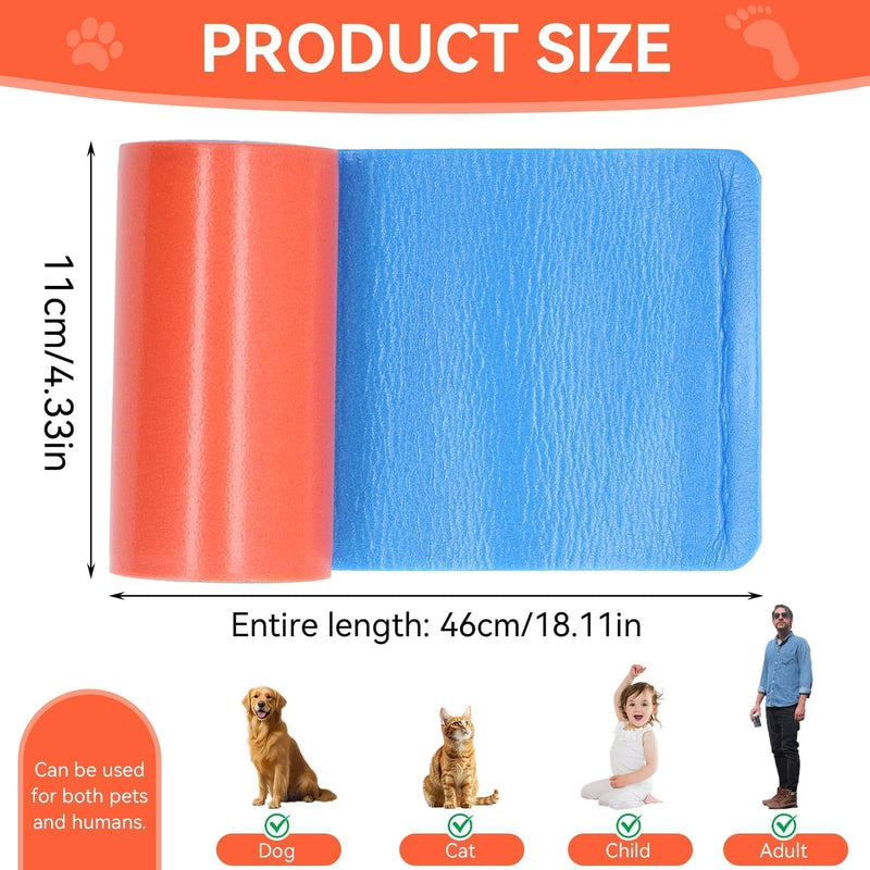 First Aid Splint, Rolled Splint Universal Aluminum Splint Dog Splint Emergency Splint Brace Support Splint for Arm Leg Broken Bones Fracture(11 * 46cm)