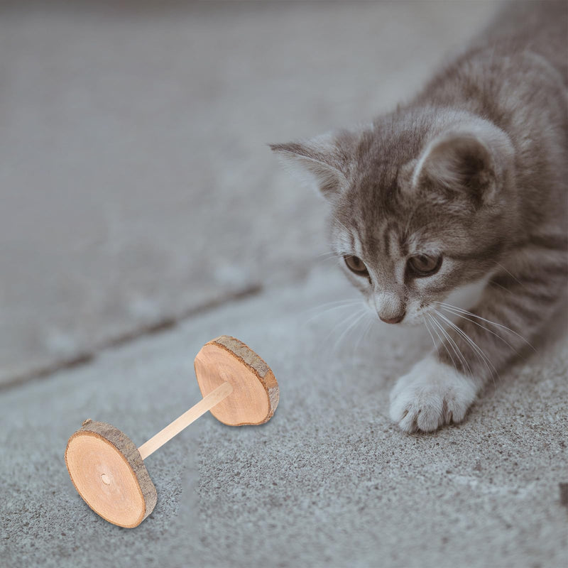 LALAFINA Cat Chew Toy and Stress-Reducing Treat, 2-Pack with Silvervine for Dental Cleaning, Random Style, Suitable for Cats and Kittens