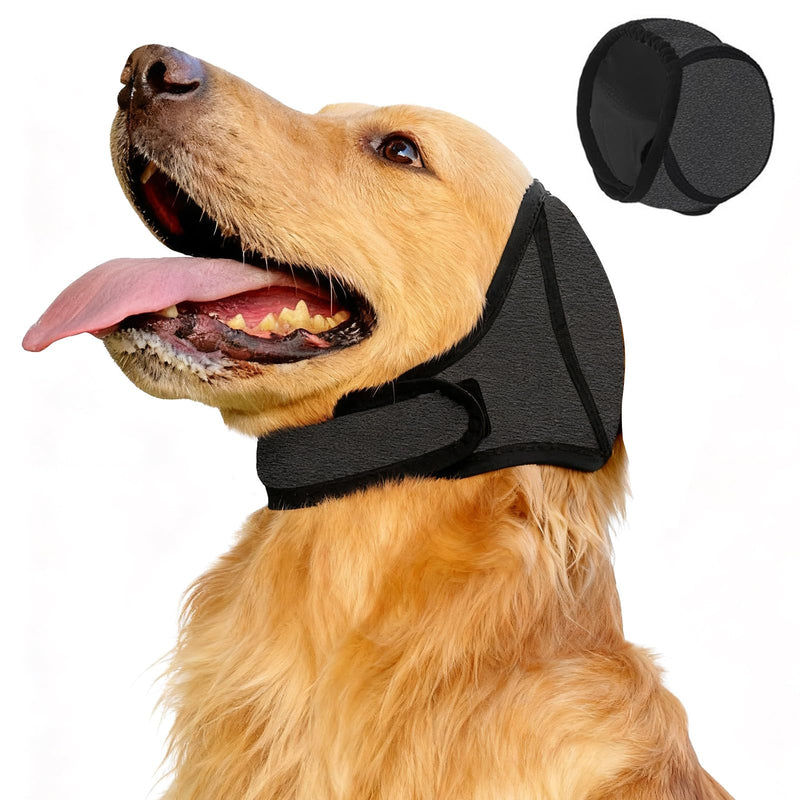 Dog Ear Protectors, Dogs Snood Ears Protector, Nlsqw Dog Ear Defenders, D-og Ears Cover, Muffs Noise Protection Comfortable Quiet Dogs Calming Hood for Grooming, Thunder, Fireworks & Bathing