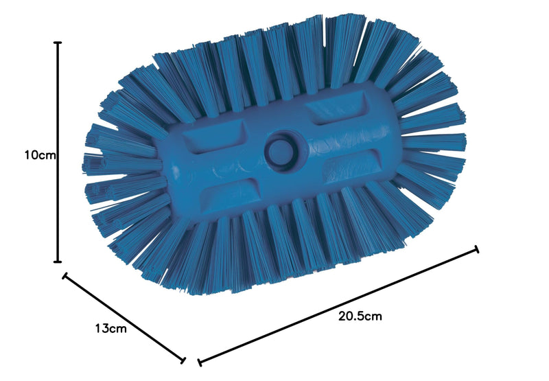 Vikan, Blue Brush,Tank,Stiff,5.5",PP/PBT, 7037
