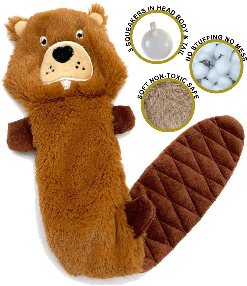 Jalousie 5 Pack Stuffingless Dog Squeaky Toys Dog Toy w/Durable Liner No Stuffing Dog Toy - Dog Toys Crinkle Paper Squeaker Toy for Medium Large Dogs (5 Pack - Color 4 - Squeaky) 5 Pack - Color 4 - Squeaky - PawsPlanet Australia