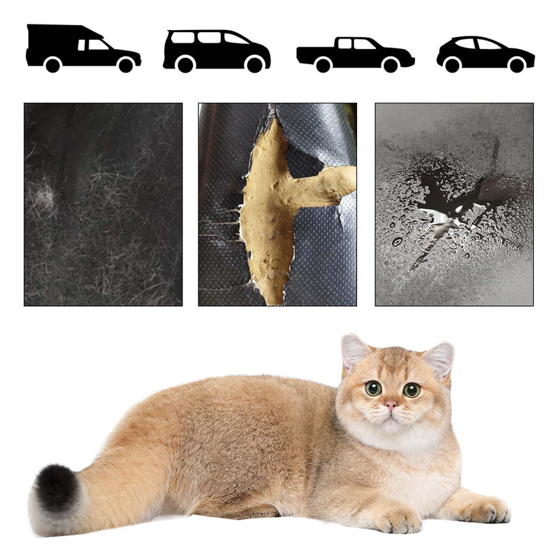Full Protection Dog Car Seat Cover with Side Flaps Nonslip Scratchproof. Waterproof Front Seat Car Cover Fits for Most Vehicles 1 Pack (brown) Universal Fit brown - PawsPlanet Australia