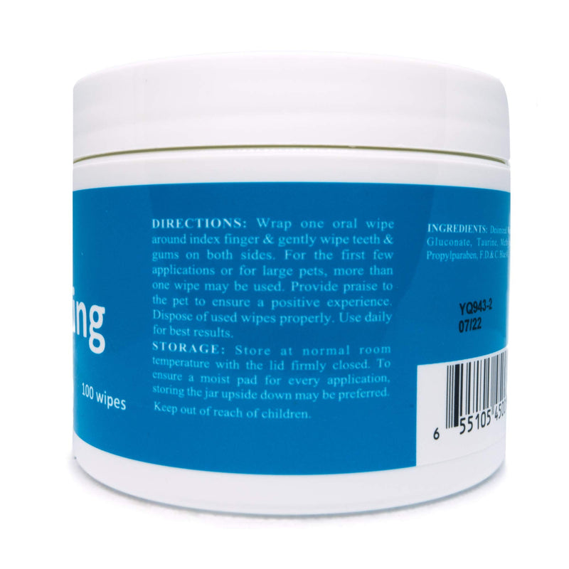 Maxi-Guard Oral Cleansing Wipes 100ct - PawsPlanet Australia