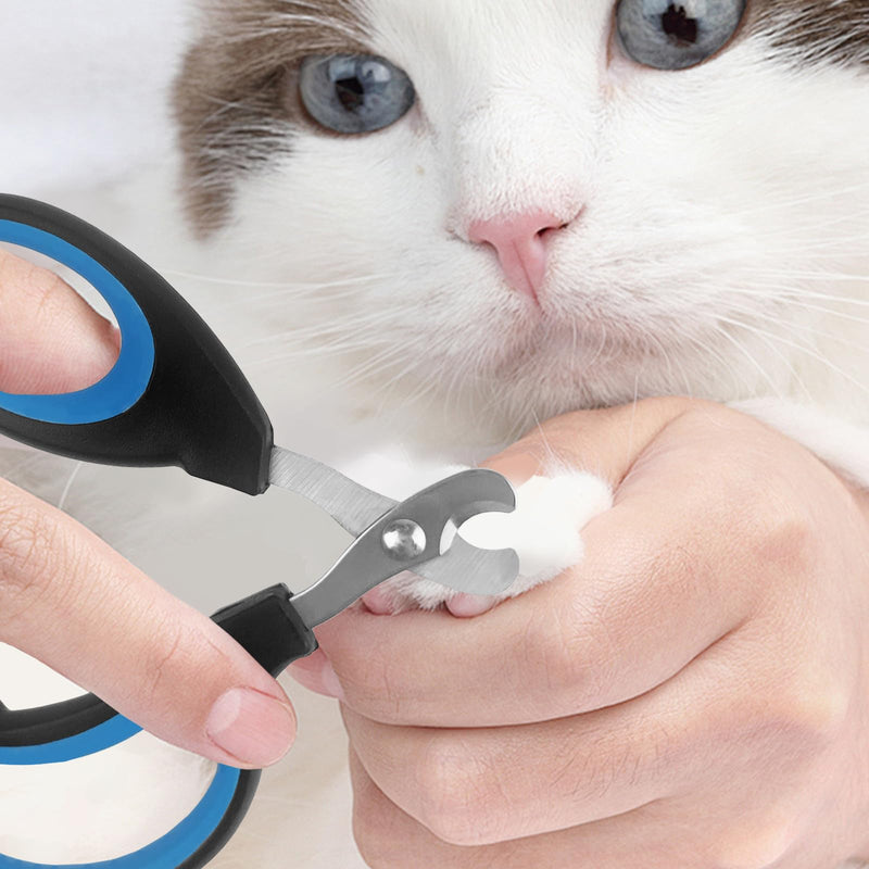 ZUFECY Pet Nail Clippers,Kitten Claw Nail Clippers for Small Medium Breeds, Cat Claw Trimmers, Grooming Tool for Small Animals - PawsPlanet Australia