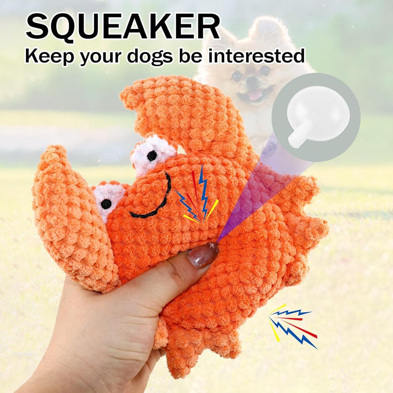 2 PCS Horse Chew Toy, Stuffed Plush Horse Toy, Dog Squeaky Toy Durable Pet Accessory - PawsPlanet Australia