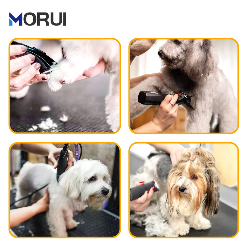 7F Cut Length 1/8"(3.2mm) Detachable Pet Dog Clipper Blades UltraEdge Series Clipper Blades for Dog Grooming Compatible with Most Andis,Oster A5 Wahl KM Series Clippers 7F 3.2mm - PawsPlanet Australia
