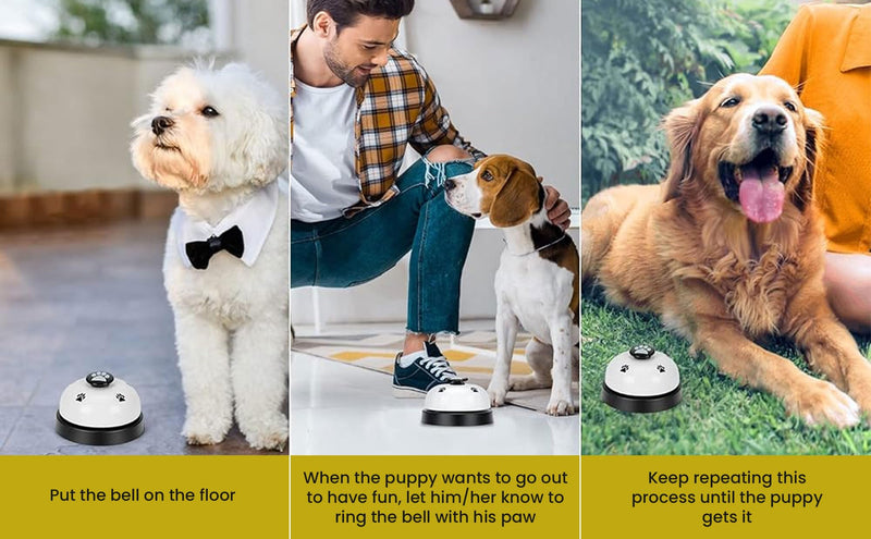 Dog Training Starter Kit for Puppies – Magnetic Treat Pouch & Potty Training Bell