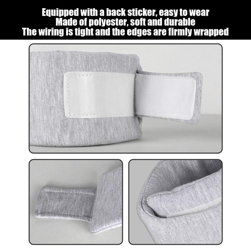 1 x neck protective cover for pets and 1 x collar, practical neck protection collar, pet protection ring, suitable for skin damage in pets, post-operative and other scenes.