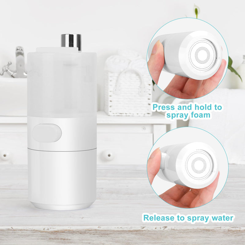 Beyoung Automatic Foaming Soap Shower Spray For Dog Cat Pet, Portable Pet Bath Necessities Scrubber Accessories Washing Station Supplies - PawsPlanet Australia