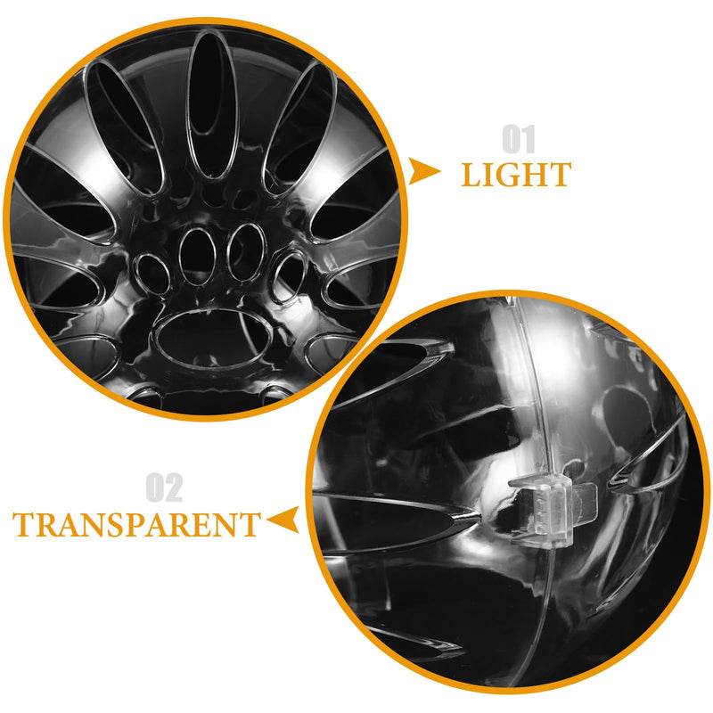 Breathable cat bladder helmet made of ABS. Large, round-shaped head protection with leg protection for cats after surgery. Wear-resistant and transparent.