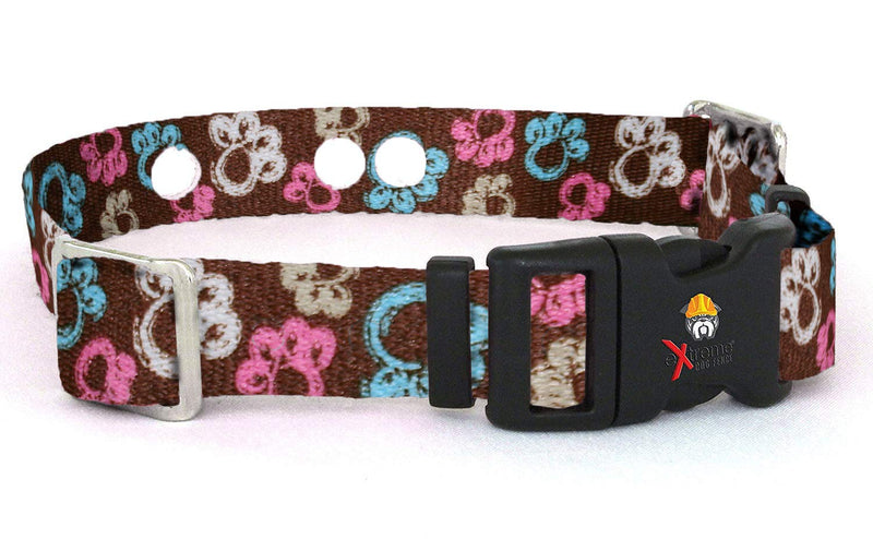 Small Brown Paws Replacement Containment and Training Dog Collar Strap with RFA-67 Batteries - Compatible with Most PetSafe In-Ground Fence, Wireless Fence Receiver, and Training Collars (Bundle 2)