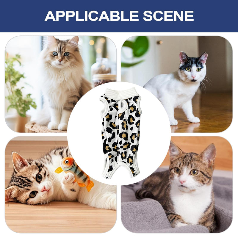 Postoperative bandage for pets, medical grade, soft abdominal bandage with a close-fitting design, professional post-operative cover, ideal for skin irritations in kittens