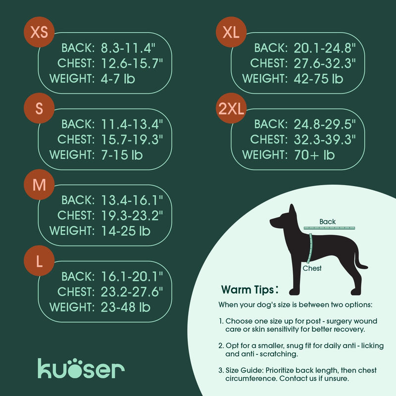 Kuoser Recovery Suit for Dogs Cats After Surgery, Professional Pet Recovery Shirt Dog Abdominal Wounds Bandages, Substitute E-Collar & Cone,Prevent Licking Dog Onesies Pet Surgery Recovery Suit XL (Back:20.1-24.8'', Weight:42-75 LB) Camouflage - PawsPlanet Australia