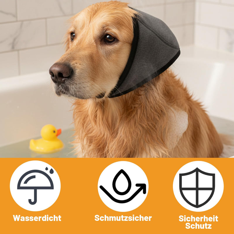 Dog Noise Cancelling Ear Muffs, Dog Ear Muffs Noise Protection, Anxiety Relief Protector, Winter Neck Warm Ski Mask