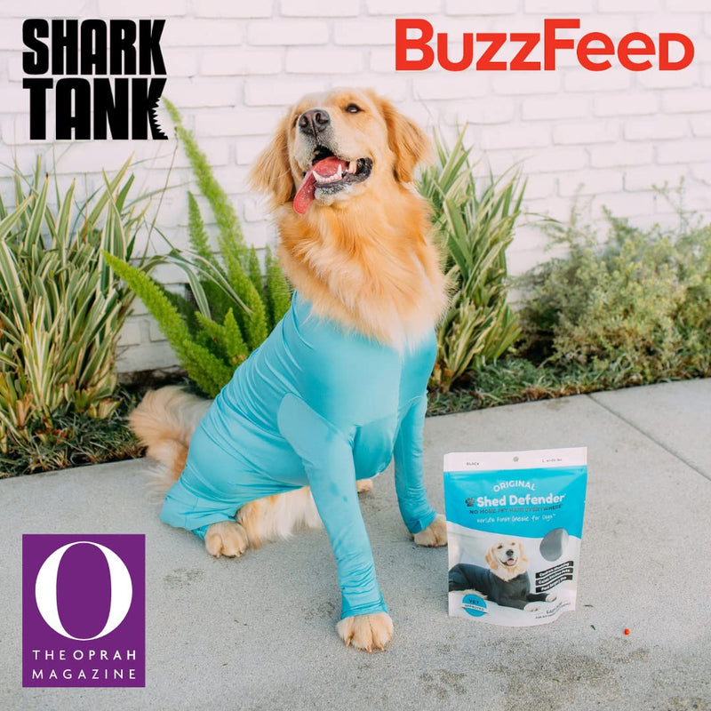 Shed Defender Recovery Suit for Dogs - Seen on Shark Tank, Post-Surgery Dog Onesie, Vet Approved, Anxiety Shirt, E-Collar Alternative, Calming Vest Jacket, Covers Hot Spots & Abdominal Wound, Bodysuit L (41 - 60 lbs) Heather Grey - PawsPlanet Australia