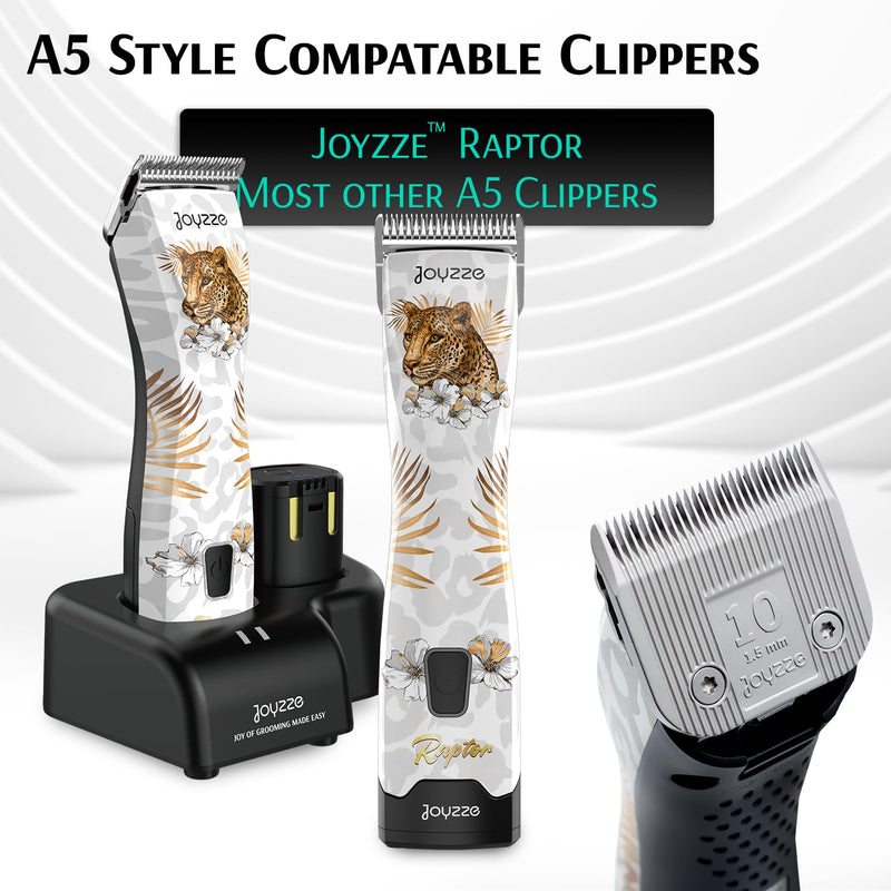 Raptor/Falcon Series A Blade - Professional Grade Dog Clipper Grooming Blade, Detachable, Replacement Blades - Stainless Steel, Coated Ceramic,(A Series #10) #10:1/16" (1.5mm) - PawsPlanet Australia