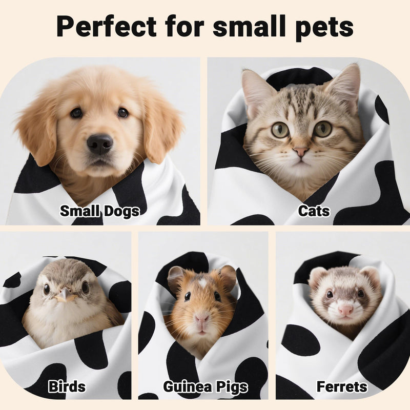 Purrfect Peace Cat Swaddle Wrap – 19.7" Professional Calming Restraint Bag for Grooming, Nail Trimming & Medicine - Adjustable Cat Restraint for Grooming, Nail Clipping & Vet Visits - PawsPlanet Australia