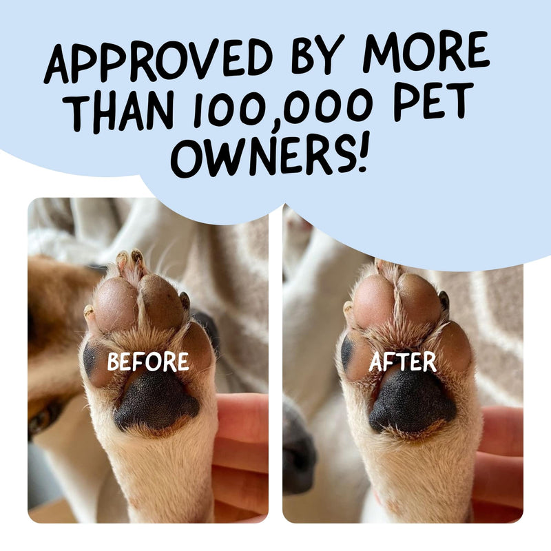 Belly Snout & Paw Cream for Dogs (1.7 oz) - 100% Natural Lick Safe Moisturizer, Soother & Protector for Cracked Paws, Snow & Salt - Fragrance Free - Elbows, Paws & Snout Soother for Dogs - PawsPlanet Australia