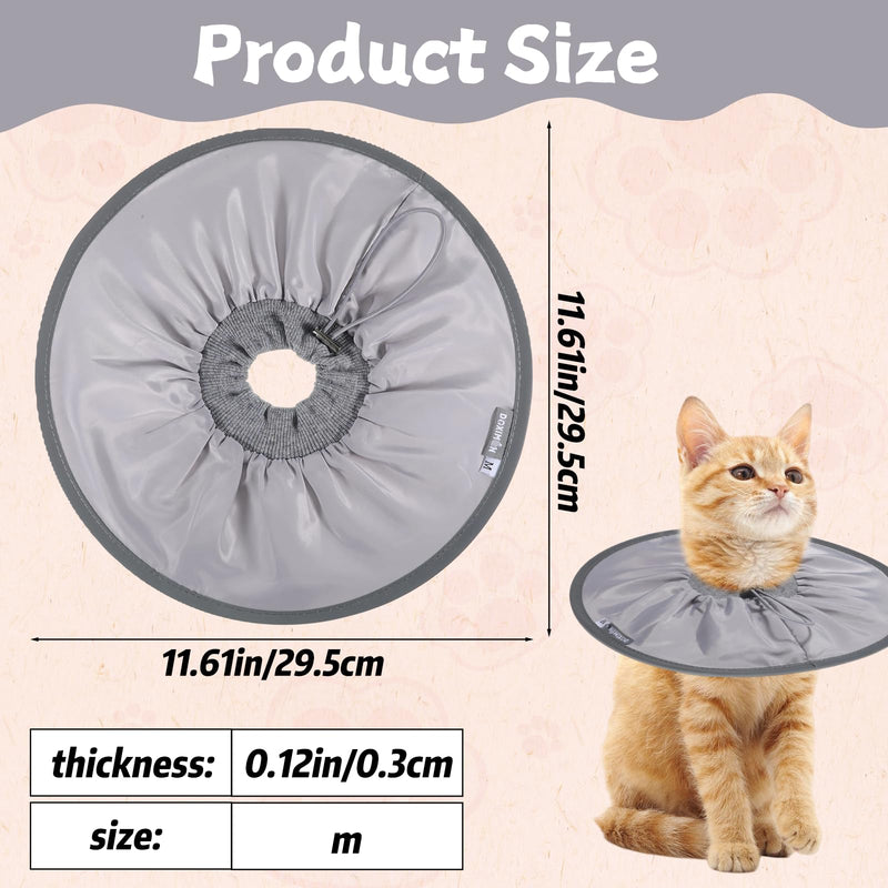 Cat Cone Collar Comfortable Lightweight Soft Recovery Cones Waterproof Protective Neck Collar After Surgery Wound Care Cones Stops Scratching Licking Pet Cone for Small Medium Large Dog