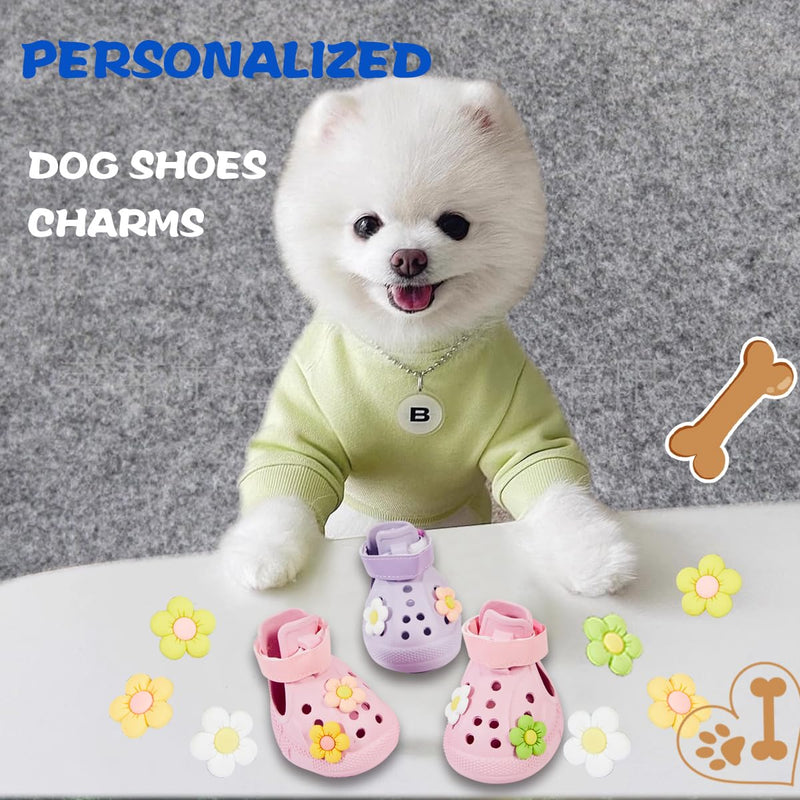 Dog Shoes for Hot Pavement,Waterproof Dog Shoes for Small Medium Dogs,Breathable Non-Slip Dog Boots Paw Protectors with Rubber Soles,Dog Booties for Beach and Snow (Pink, XS) Pink X-Small - PawsPlanet Australia