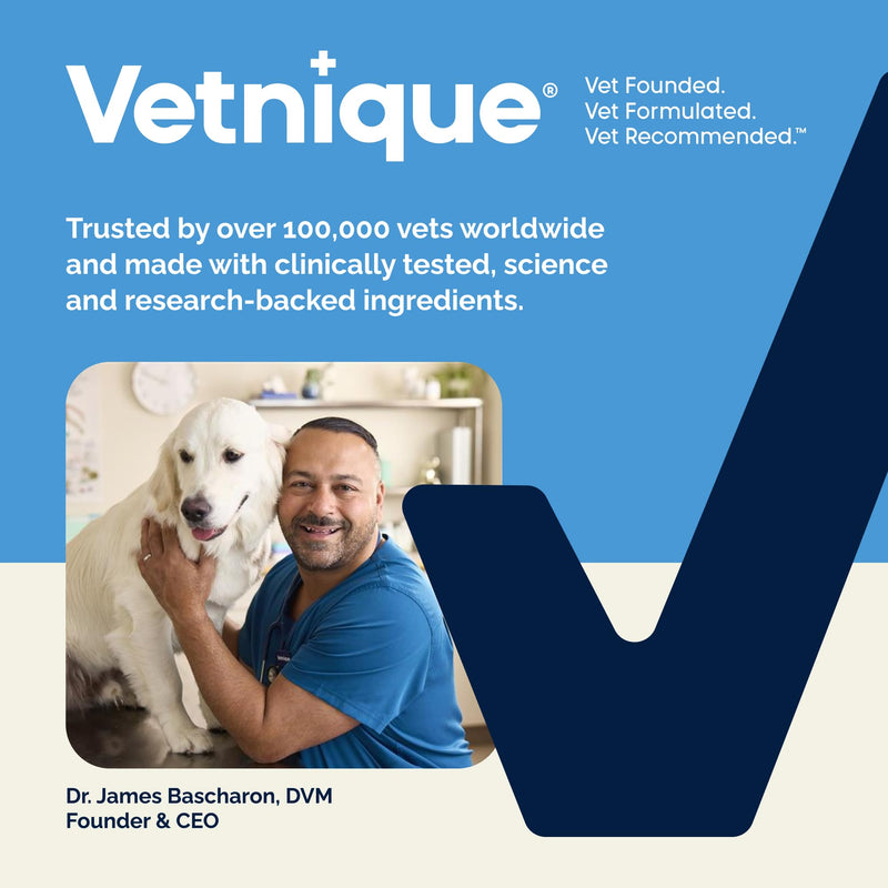 Vetnique Glandex Dog Fiber Supplement Powder for Anal Glands with Pumpkin, Digestive Enzymes & Probiotics - Vet Recommended (Regular or Advanced Strength) - Boot The Scoot (2.5 oz, Pork Liver) 2.5 oz - PawsPlanet Australia