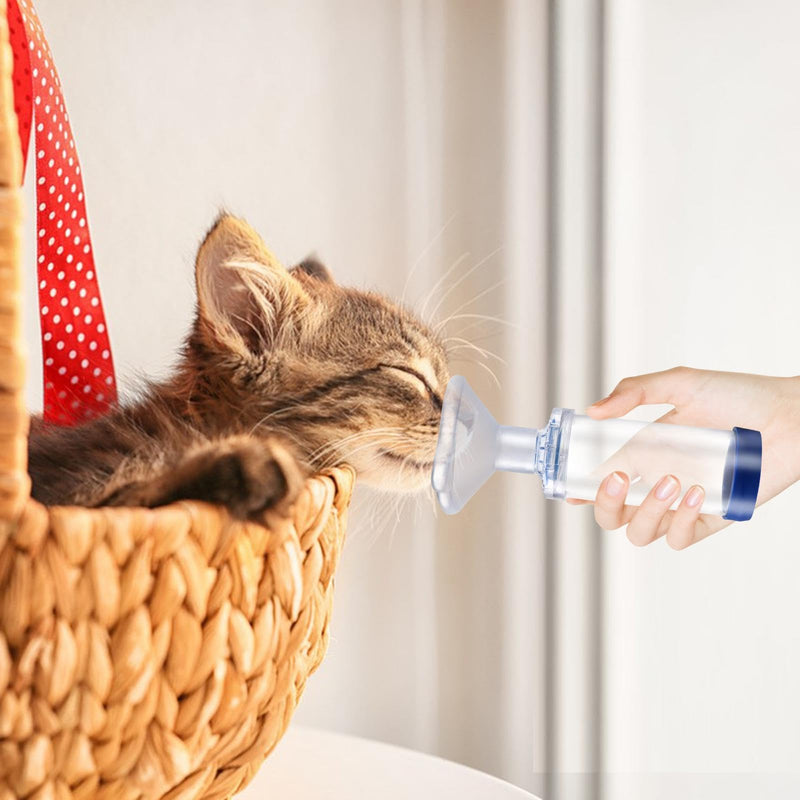 Generisch Inhaler Spacer for Cats/Dogs - Aerosol Chamber for Pets | Inhaler Spacer for Cats or Dogs | Inhalation Chamber for Dogs | Asthma Halator for Dogs