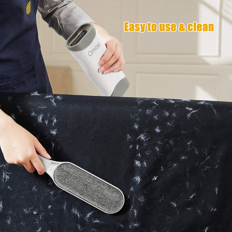 Omasi Reusable Magic Pet Hair Remover Brush for Dogs and Cats
