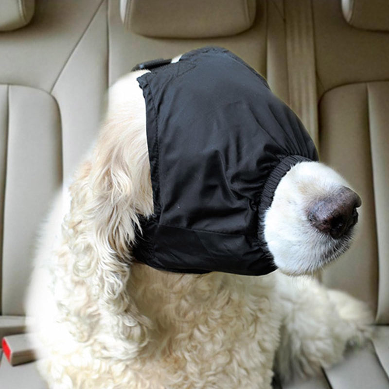 Dog Care Head vetch Soft Pet Eye Cover for Anxiety Reduction Soothing Supply Bath Roots Drying Tool Pet Stress Relief