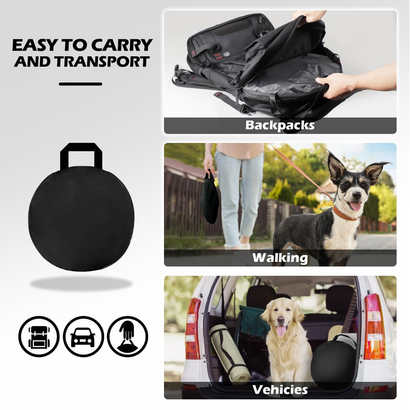 Cat Tent Outdoor, Pet Enclosure Tent Suitable for Cats and Small Animals, Indoor Playpen Portable Exercise Tent with Carry Bag?Black? Black
