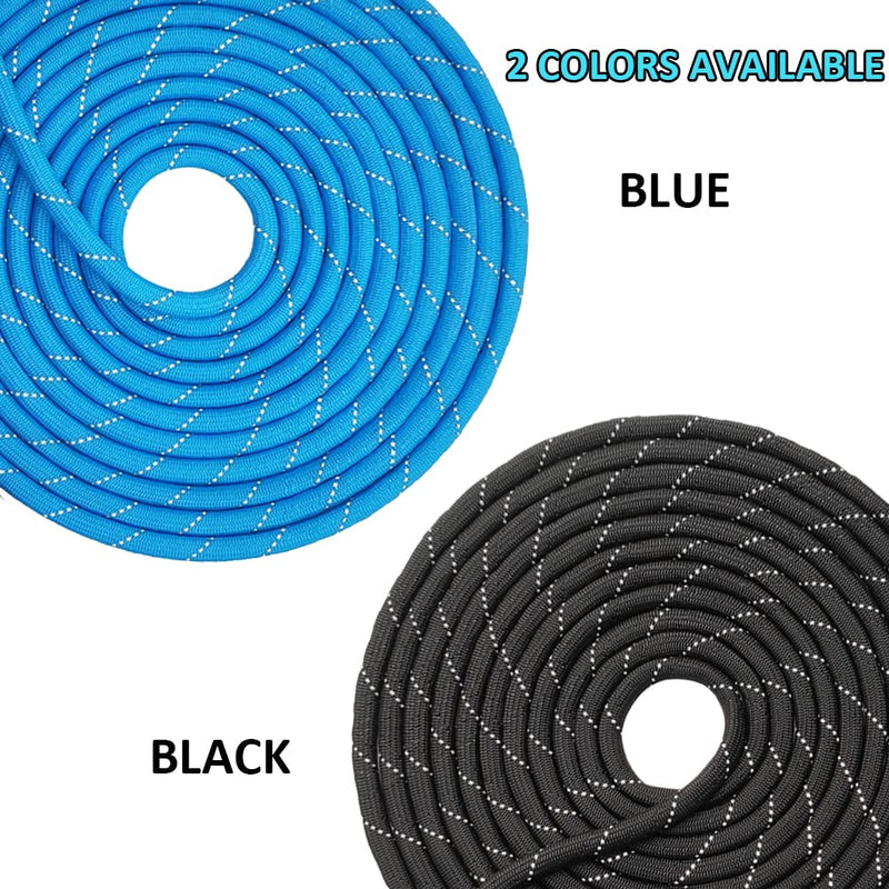 BTINESFUL 10FT / 15FT / 20FT Slip Lead Dog Leash, Reflective 1/3” Rope Leash Long Training Lead for Small Medium Dogs (20ft, Blue) 20ft * 1/3" - PawsPlanet Australia