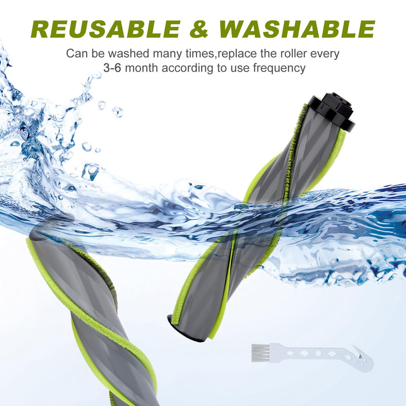 Replacement Brush Roller Compatible with Bissell Cleanview XR 200W/ Cleanview XR Pet 300W/ Powerlifter Turbo Cordless Stick Vacuum Cleaner 3789U, 3789X, 3789, 3797V, 3797W, 3797-2 Pack 2 Pack