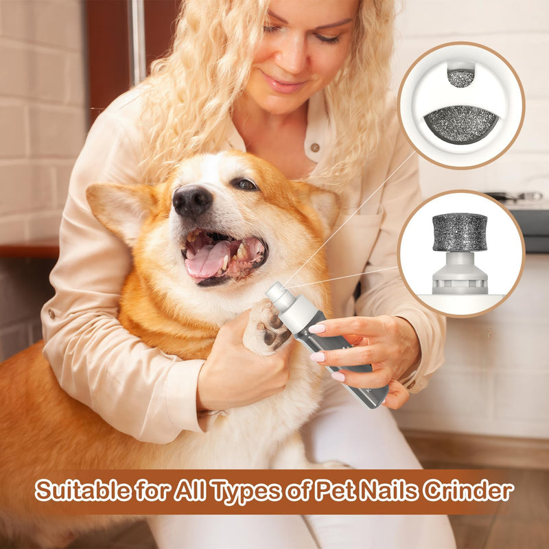 4 in 1 Dog Grooming Kit with LED Display, Dog Grooming Clippers with 4 Guide Combs, Rechargeable Low Noise Cat Hair Trimmer, Pet Paw Trimmer for Cat Dogs Paws Face Ears