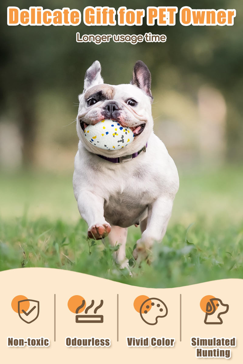 Upgrade Bone Dog Balls for Aggressive Chewers, Indestructible Tennis Balls for Dogs (1 Pcs) - PawsPlanet Australia