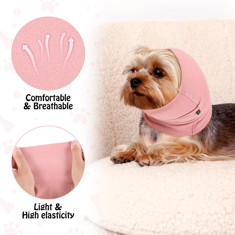 2Pcs Quiet Ears for Dogs, Hood for Dogs, Dog Ear Cover Hoodies, Dog Calming Aid for Anxiety Relief, Original Calming Band for Dogs & Cats, Pet Grooming & Force Drying - PawsPlanet Australia
