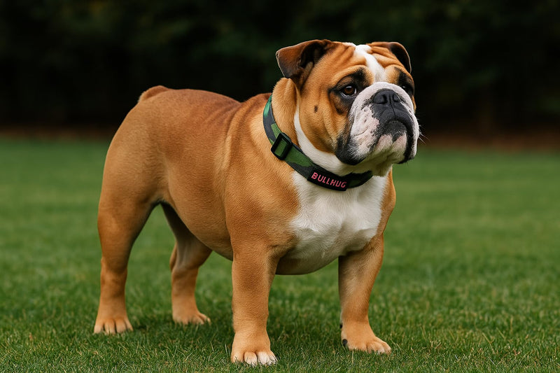 BullHug Adjustable Dog Collar – Soft Durable Polyester, Vibrant Prints, Quick-Release UTX Buckle, Comfortable for Small to Large Dogs (Collar: 30-44 cm - (Donuts, Medium)) Donuts Medium - (Width 2.5 cm , Neck 30-44 cm)