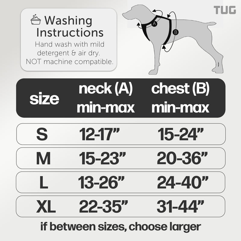 TUG Grab Dog Harness | Integrated Traffic Leash Magnetically Attached for Quick Control (Large/Green) Green L - PawsPlanet Australia