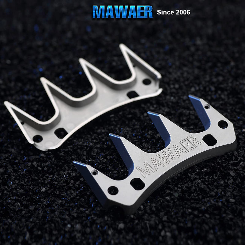 4-Point Universal Replacement Shearing Blades, Compatible with Oster, GDJOB, TAKEKIT, BEETRO, Dragro, Lister, Heiniger Sheep Clippers 440C Materials 4 Point X 2 - PawsPlanet Australia