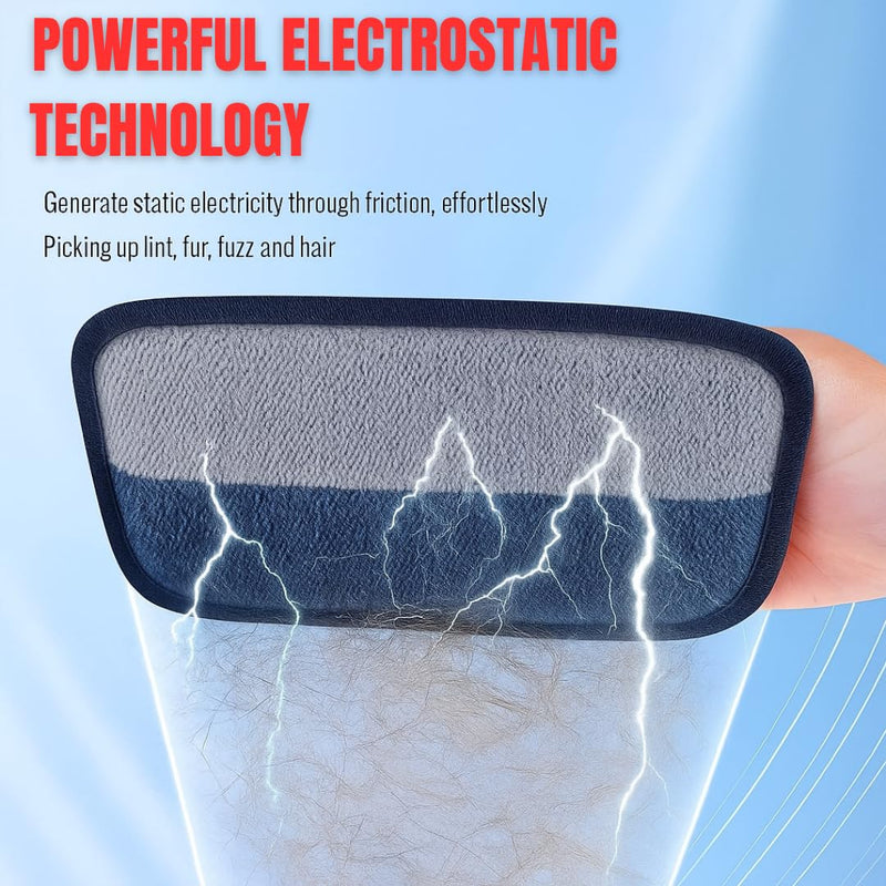 Pet Hair Remover Pad – Reusable Electrostatic Hair Removal Tool for Dogs & Cats, Effective Fur Remover for Furniture, Couch, Carpet, Clothes & Car - PawsPlanet Australia