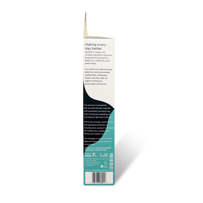 RADIUS USDA Organic Dental Solutions Puppy Kit 2 Units, Kit Includes 1 Dog Toothbrush & 1 0.8oz Toothpaste, Ultra Soft Bristle & Non Toxic Toothpaste for Dogs, Designed to Clean Teeth, Xylitol Free Puppy - Pack of 2 - PawsPlanet Australia