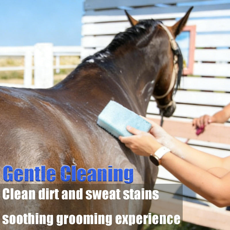 Large Soft Horse Groomer Sponge for Horse Grooming Bathing 3 Pcs