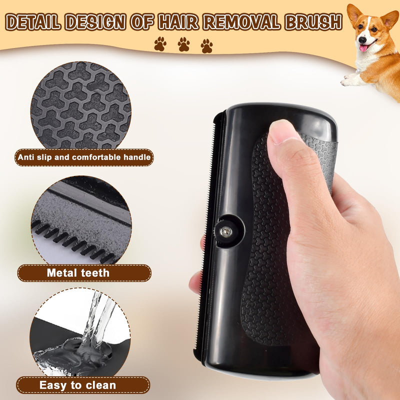 Deshedding Dog Brush, Dog Grooming Brush for Shedding, Pet Hair Removal Tool for Cats, Dogs, Horses, Easy Hair Removal for Pets - PawsPlanet Australia