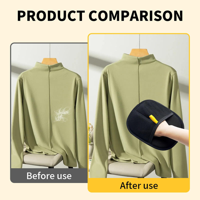 2 pcs Pets Static Removal Gloves, Reusable Cat Dog Electrostatic Hair Remover Grooming Glove Tool - PawsPlanet Australia