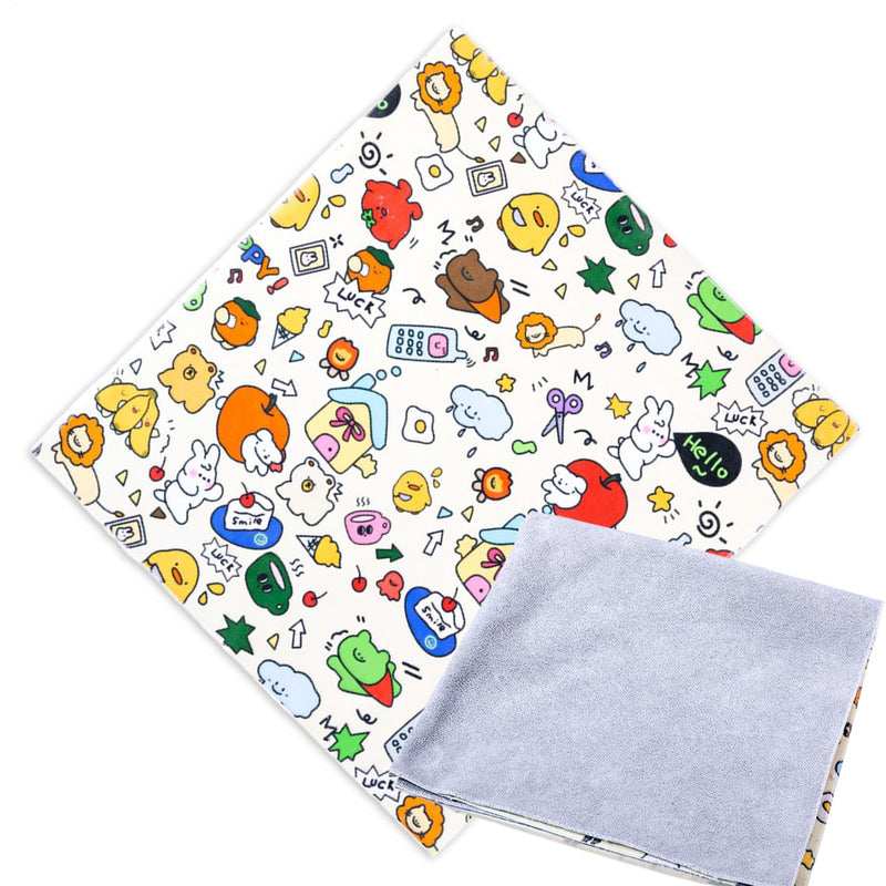 Burrito Swaddle for Cats, Soft Cat Blanket for Wrapping Cats, Anti-Escape Calming Wrap, Cat Care Accessories for Blowing, Scratching and Biting Calming 70 x 70 cm