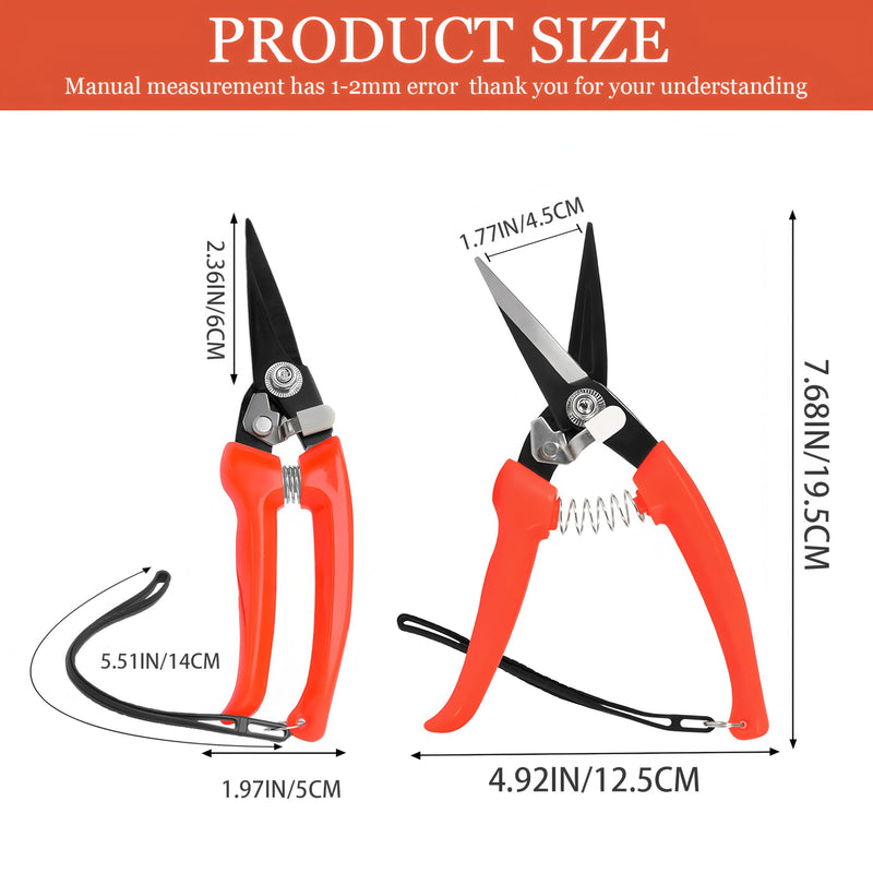 Goat Hoof Trimmers,Professional Hoof Care Trimming Shears Nail Clippers for Sheep,Goats,Alpaca,Lamb,Horse,Pig Hooves Multi-Purpose Pruning Versatile Steel Trimmer for Twig and Floral Scissor Tool - PawsPlanet Australia