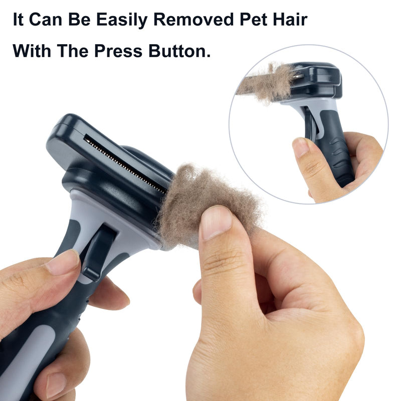 Brush for Dogs and Cats, Removing Superfluous Hair Unraveling Dead Knots Reduces Hair Loss by 90%, Suitable for Small Medium and Large Dogs and Cats - PawsPlanet Australia
