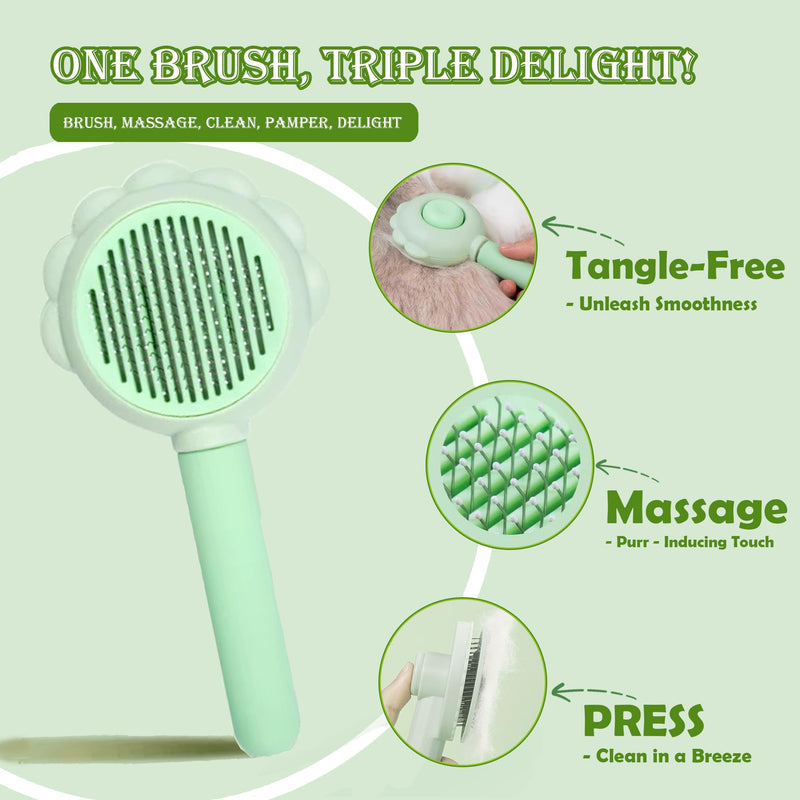 3PCS Cat Grooming Kit, Nail Clipper Trimmer and Nail File, Brush for Shedding, Comb for Long Haired Cats, Pet Supplies and Essentials, Gifts for Cat Lover - PawsPlanet Australia
