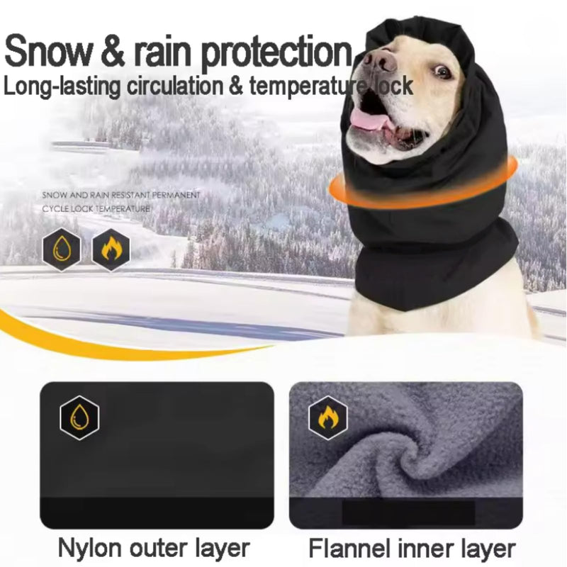 Dog Ear Muffs (M), Ear Protection Dogs, Adjustable Ear Protection with Insulation Function for More Peace in Fireworks, Thunderstorms and in Winter a 1