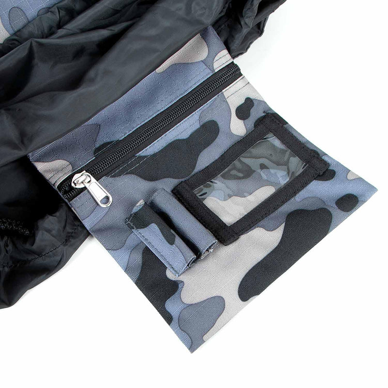 Jeffers Poplar Head Grooming Bag – Horse Grooming Organizer Tote with Pockets for Brushes, Tools, Clippers, Shampoo, Detangler – Stable Barn Kit Carrier for Horses, Pets, Livestock, Urban Camo