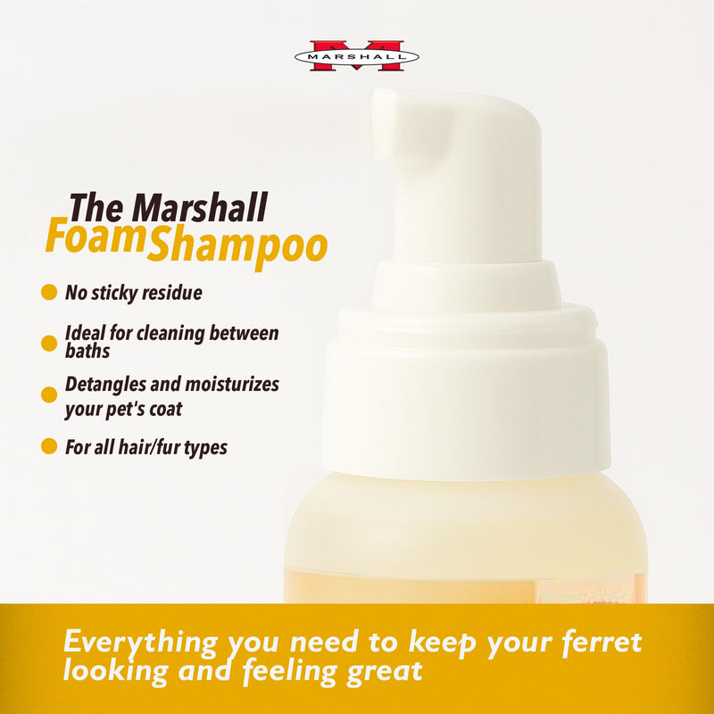 Marshall Ferret Grooming Bundle – Aloe Waterless Shampoo 5 oz, Nail Clippers, and Grooming Brush – Convenient Set for Freshness, Healthy Coat, and Nail Care - PawsPlanet Australia
